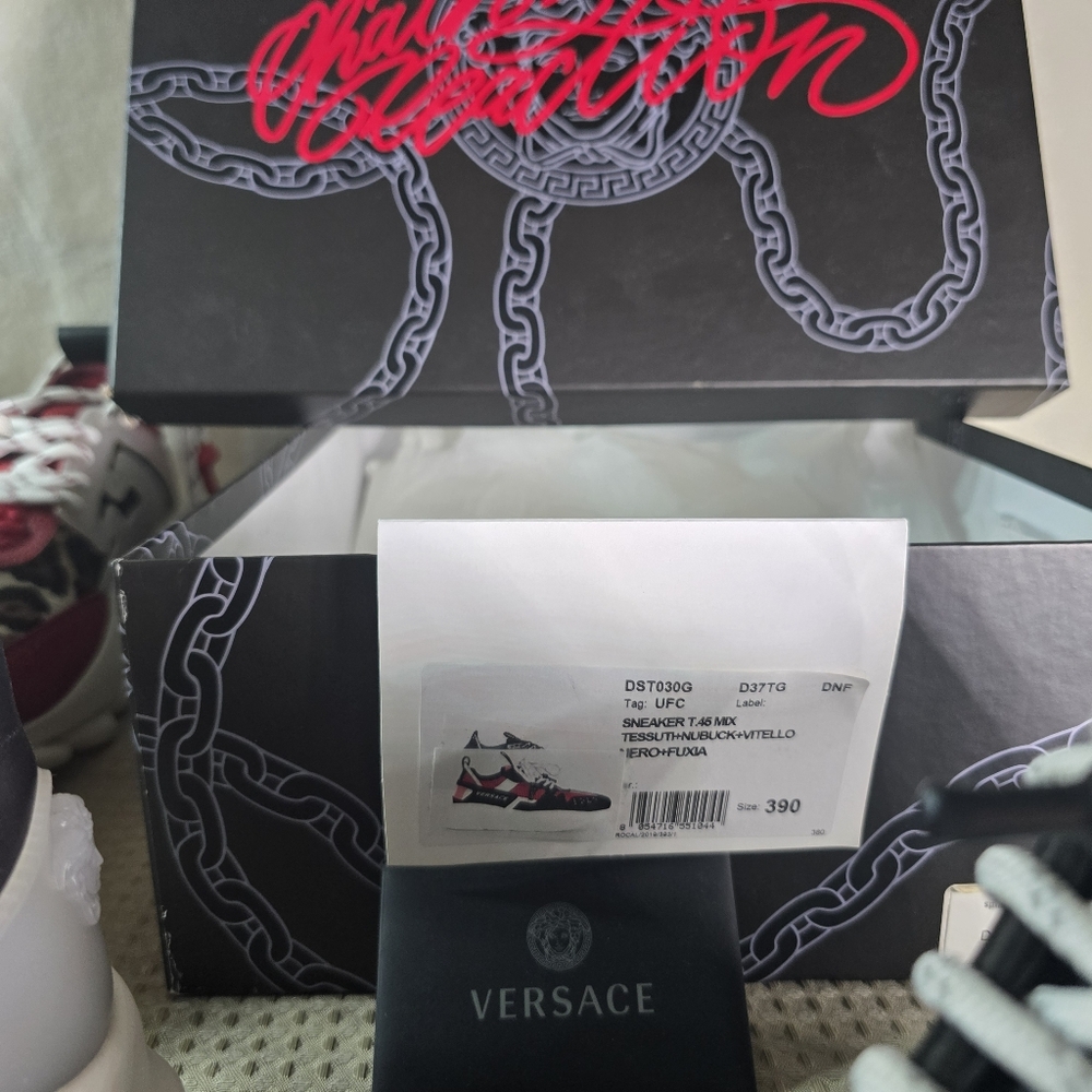 Versace Chain Reaction Sneakers